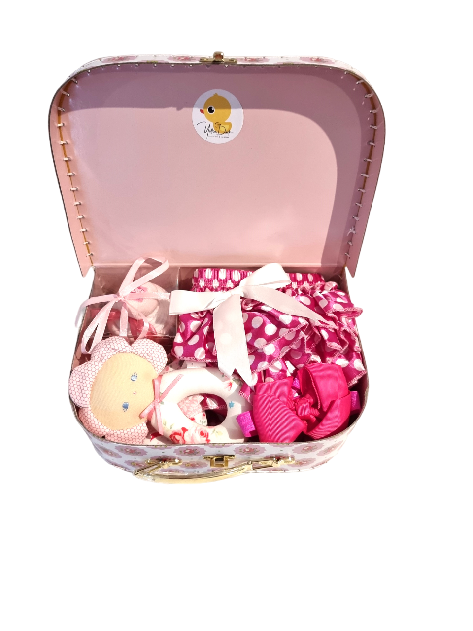 Pink Peony Baby Girl Gift Hamper