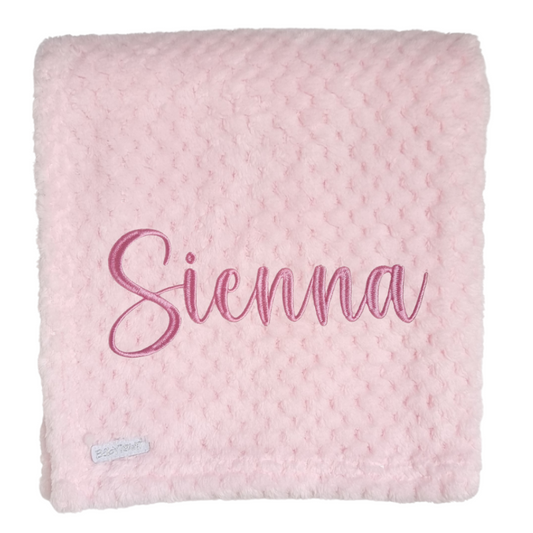 Personalised Baby Girl Blanket