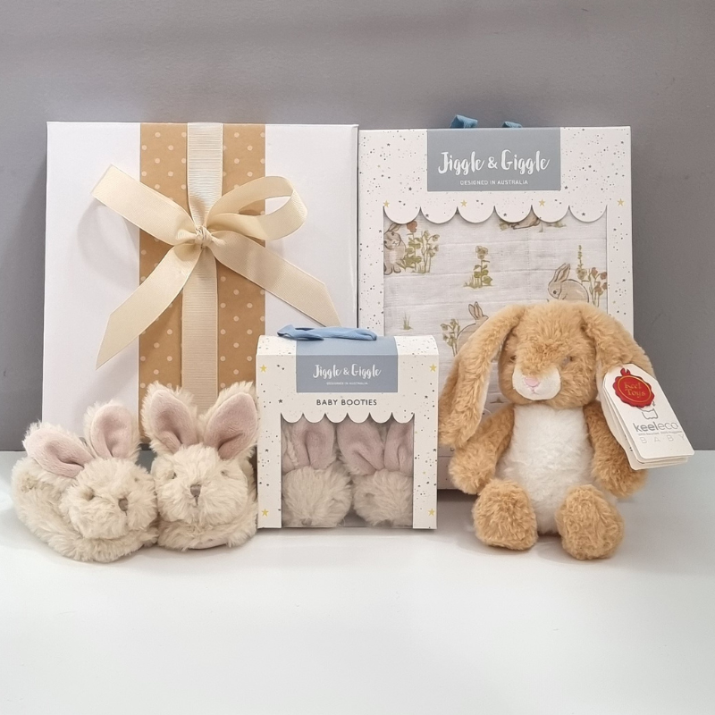 Sweet Little Bunny Neutral Baby Hamper