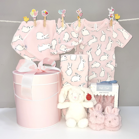 Pretty Little Bunny Baby Girl Gift Hamper