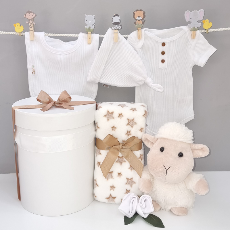 Sheep Little Baby Neutral Baby Gift Hamper