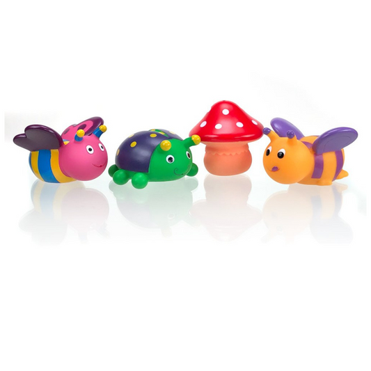Baby Bath Toy Garden Bug Water Squirters Baby Toys Pink Butterfly
