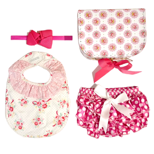 Pretty in Hot Pink Baby Girl Gift Hamper