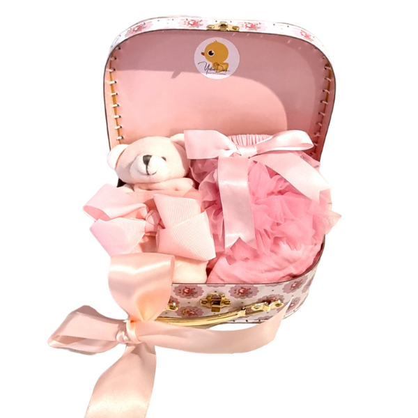 Baby Girl Frilly Pants in Pink Hamper