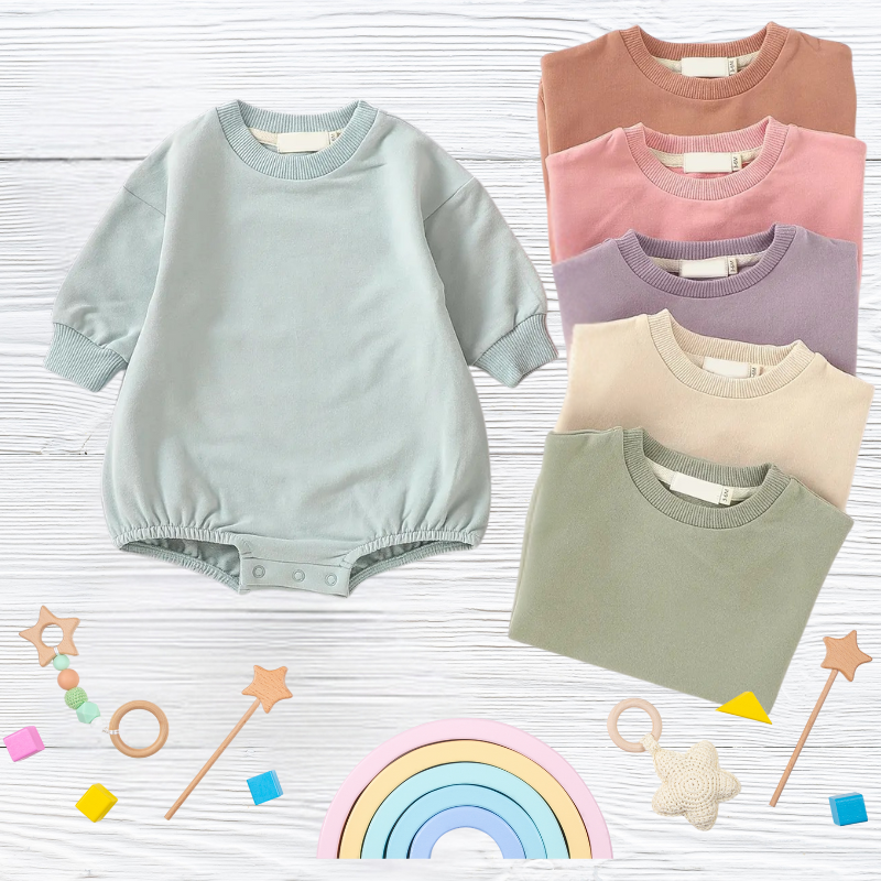 Baby Rompers Sweat Shirt Style