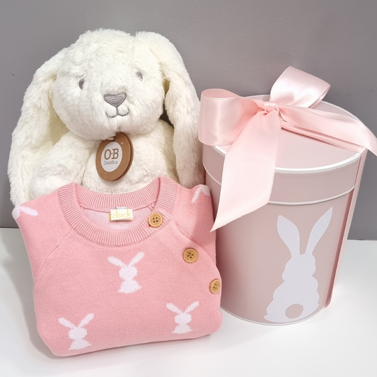 Bonnie Bunny Knitted Baby Hamper Baby Gift Sets