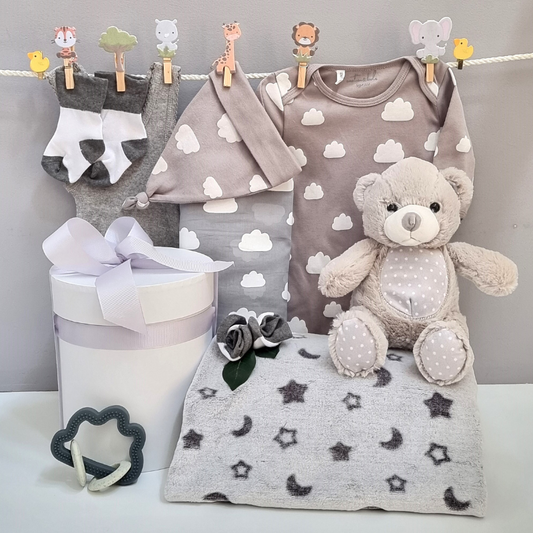 Goodnight Cuddles Neutral Baby Hamper Hamper