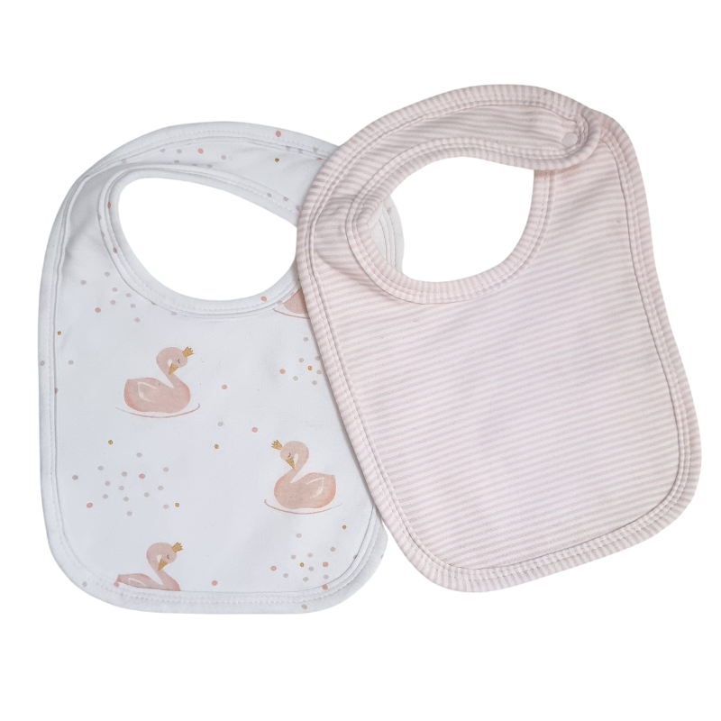 Swan Baby Bib Set Baby Clothing