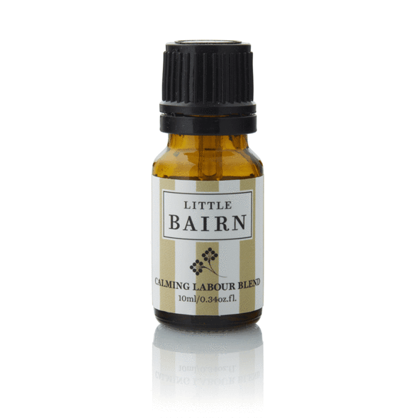 Little Bairn organic calming labour blend used prior and during birth