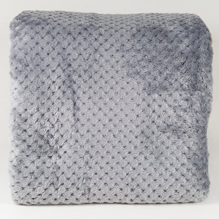 Baby Blanket Popcorn Grey