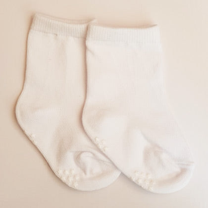 Baby Girl Socks Grip Soles
