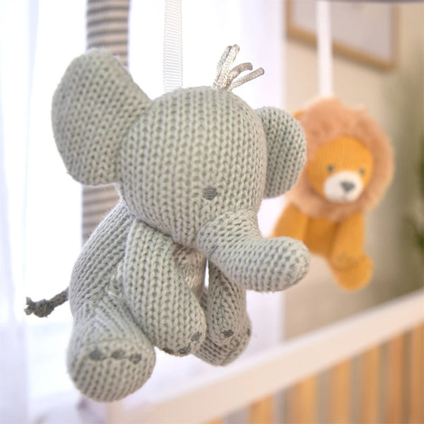 Savanna Neutral Baby Musical Cot Mobile