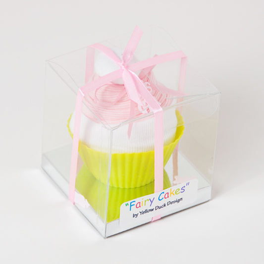 girls fairy cup cake baby singlet and socks