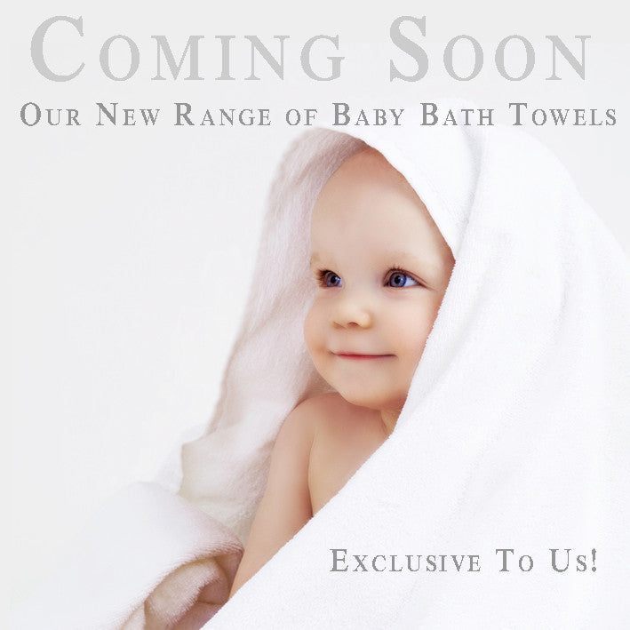 Personalised Baby Bath Towels