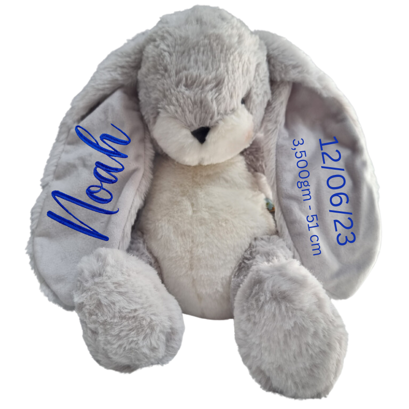 Personalised Bunnies By The Bay Soft Toy Baby Hamper