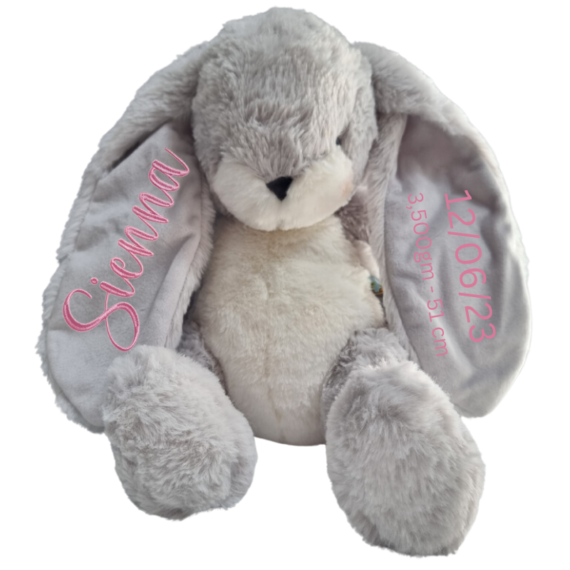 Personalised Bunnies By The Bay Soft Toy Baby Hamper