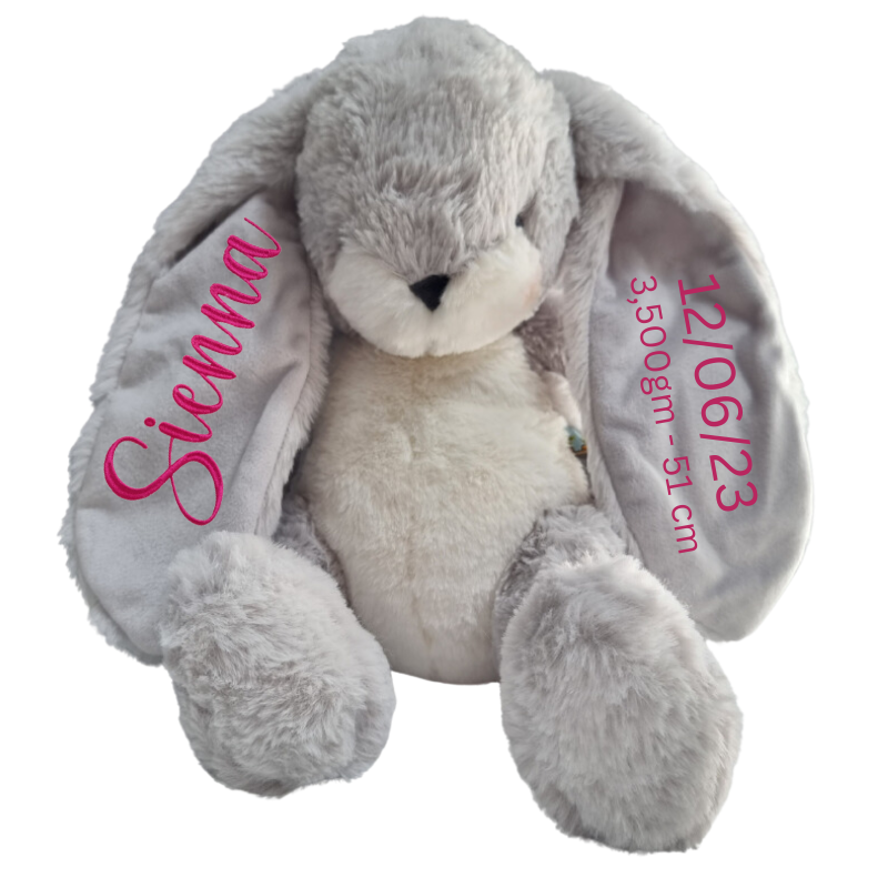 Personalised Bunnies By The Bay Soft Toy Baby Hamper