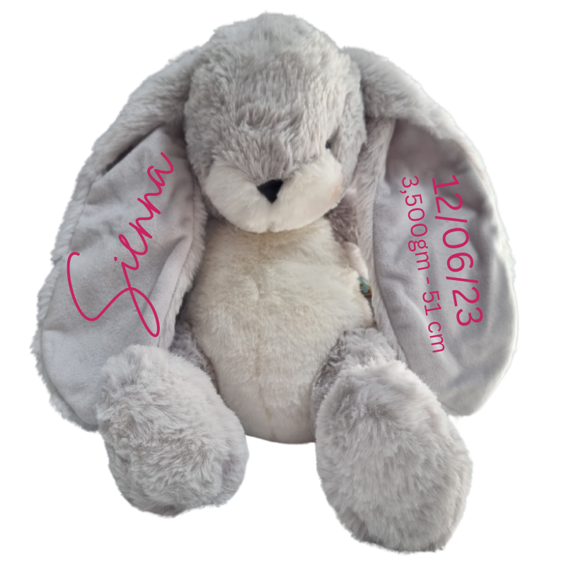 Personalised Bunnies By The Bay Soft Toy Baby Hamper