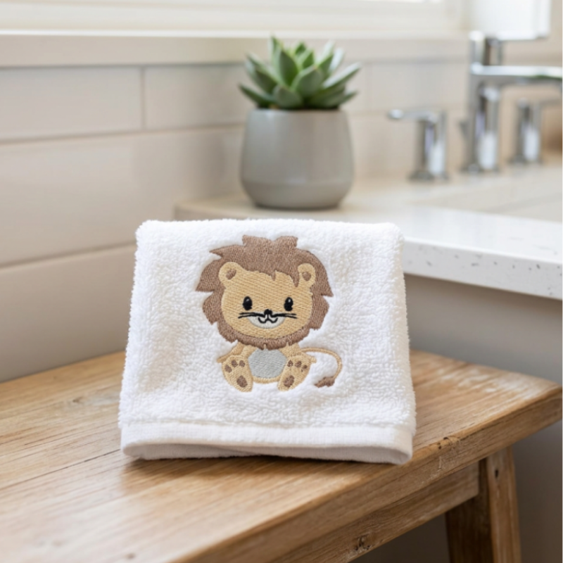 Jungle Friends Parade Personalised Bath Towel Set