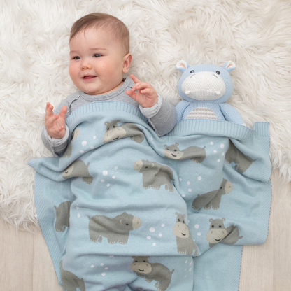 Baby Blanket Little Hippo