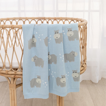 Baby Blanket Little Hippo