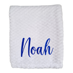 Personalised Baby Boy Blanket