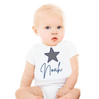 Personalised Baby Boy Bib Big Star