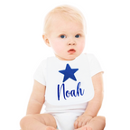 Personalised Baby Boy Bib Big Star