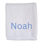 Personalised Baby Boy Blanket