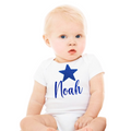 Personalised Onsies Baby Boy Big Star