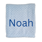Personalised Baby Boy Blanket