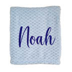 Personalised Baby Boy Blanket