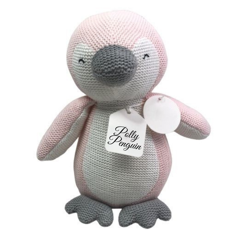 Baby Rattle Pretty Penguin