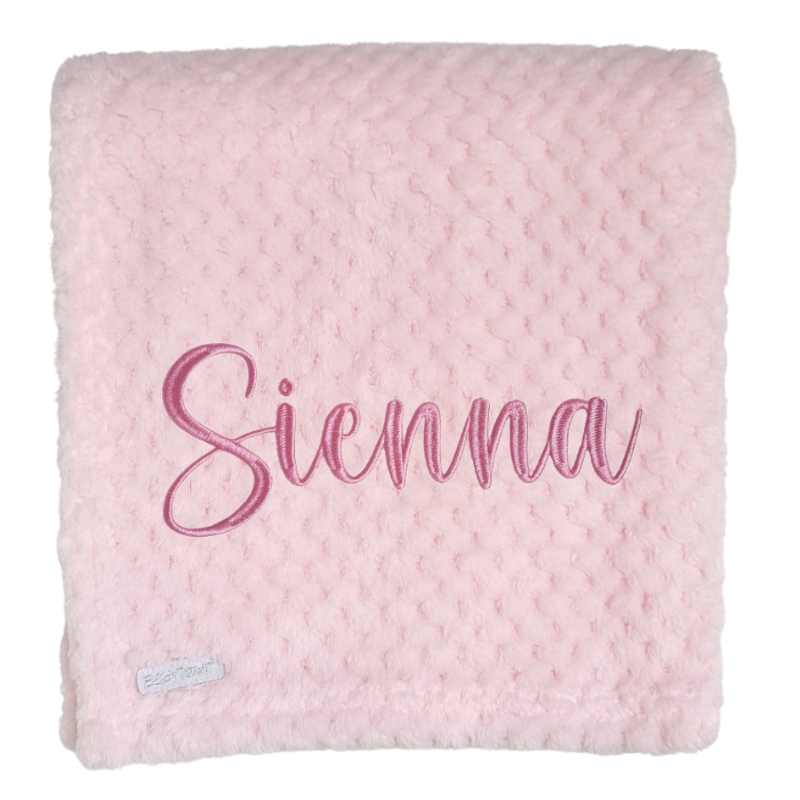 Personalised Baby Girl Blanket