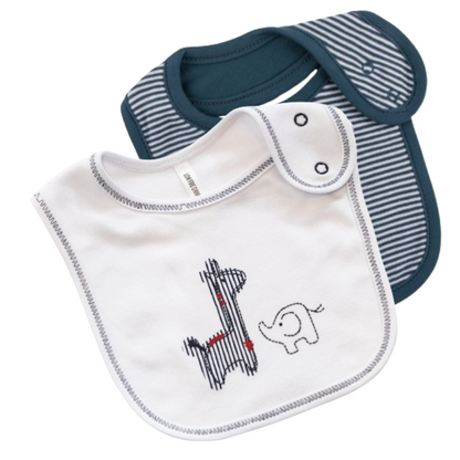 Safari Sock & Bib Set