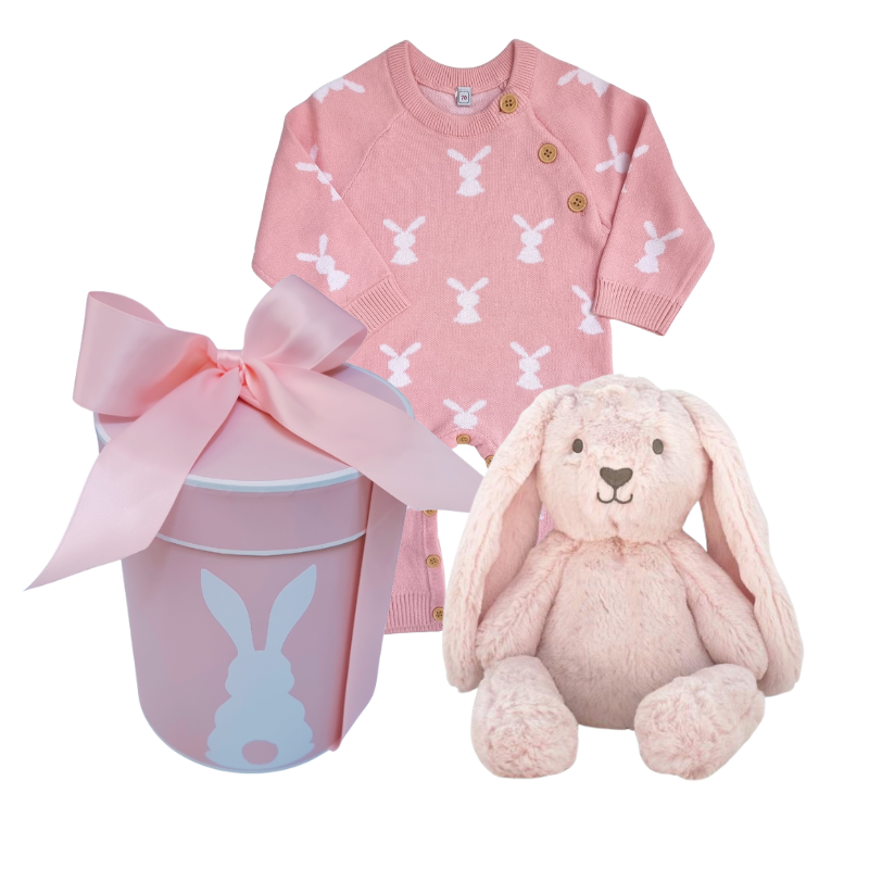 Bonnie Bunny Knitted Baby Hamper