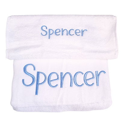 Boy's Personalised Baby Gift Hamper Bath Time