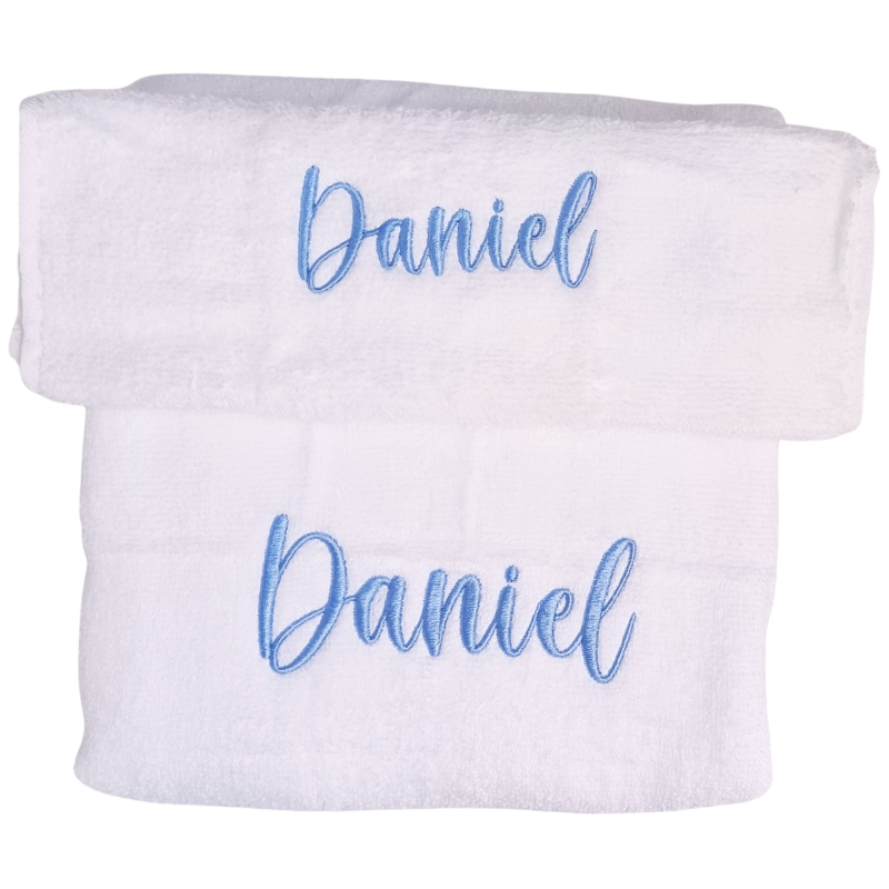 Boy's Personalised Baby Gift Hamper Bath Time