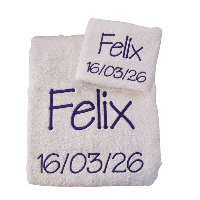 My Signature Personalised Bath Towel Set