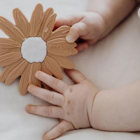 Silicone Baby Teether Toy Daisy