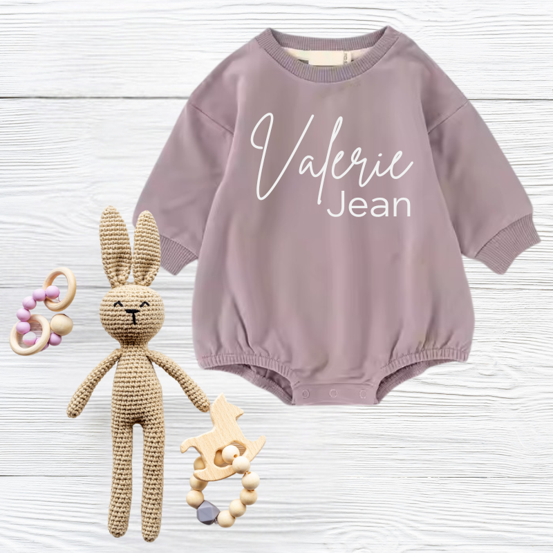 Baby Rompers Sweat Shirt Style