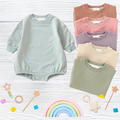 Baby Rompers Sweat Shirt Style