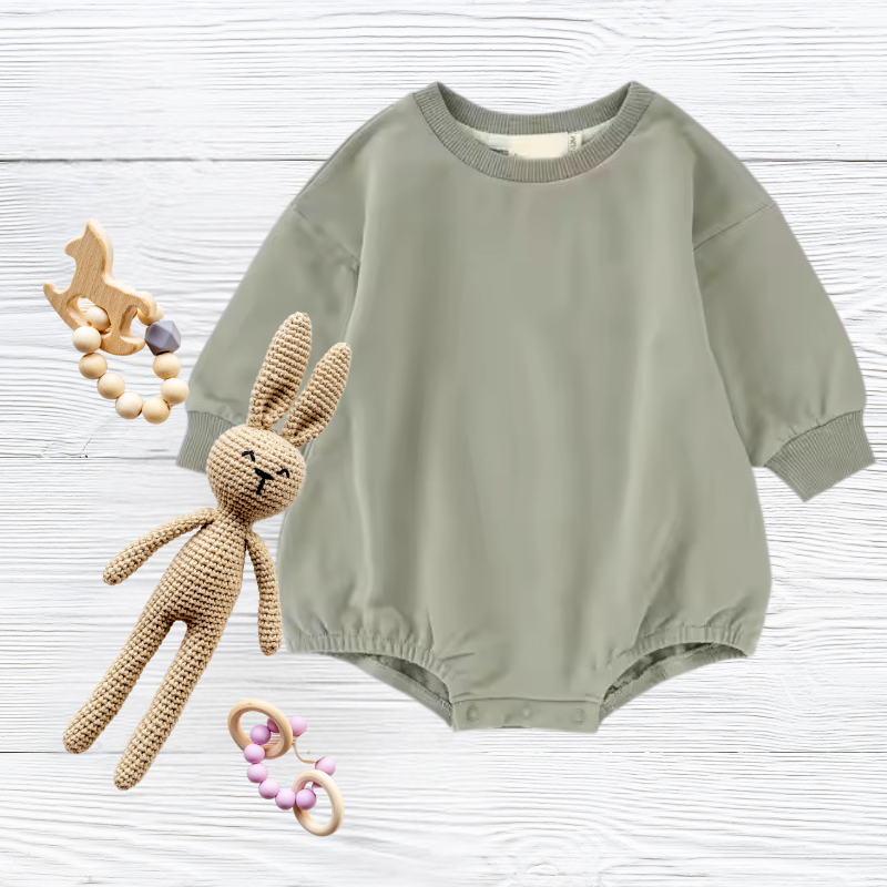 Baby Rompers Sweat Shirt Style