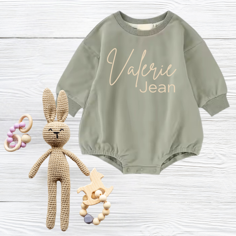 Baby Rompers Sweat Shirt Style