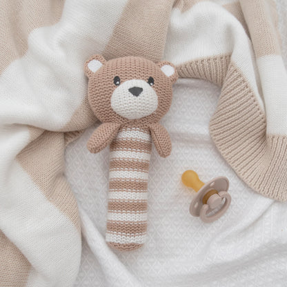 Baby Rattle Knitted Huggable Range