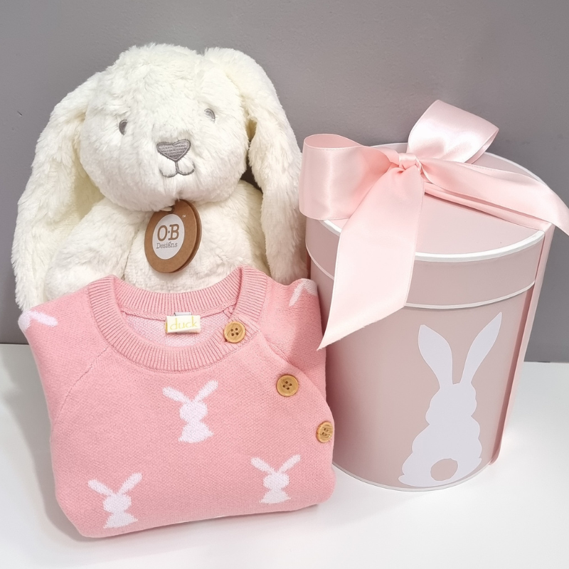 Bonnie Bunny Knitted Baby Hamper Baby Gift Sets 