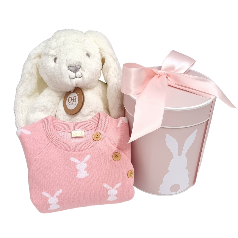 Bonnie Bunny Knitted Baby Hamper