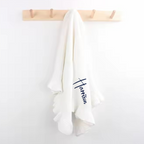 Knitted Baby Blankets Ruffled Edge