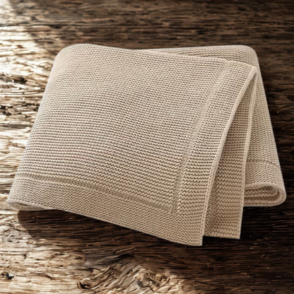 Knitted Baby Blankets Border Edge