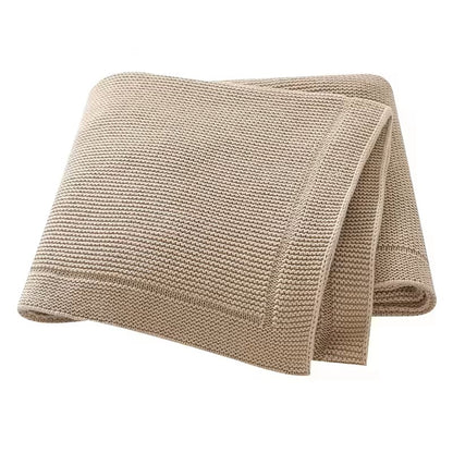Knitted Baby Blankets Border Edge